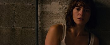 Movie still from “10 Cloverfield Lane” (2016), directed by Dan Trachtenberg – Close Up shot, High angle