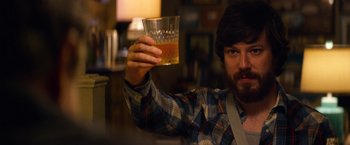 Movie still from “10 Cloverfield Lane” (2016), directed by Dan Trachtenberg – Medium shot, Over the shoulder angle