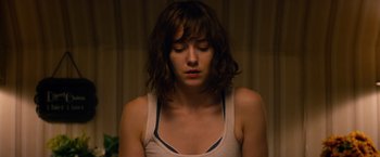 Movie still from “10 Cloverfield Lane” (2016), directed by Dan Trachtenberg – Close Up shot, High angle