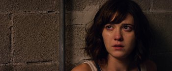 Movie still from “10 Cloverfield Lane” (2016), directed by Dan Trachtenberg – Close Up shot, High angle
