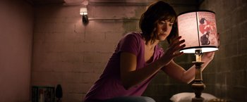 Movie still from “10 Cloverfield Lane” (2016), directed by Dan Trachtenberg – Medium shot, Low angle