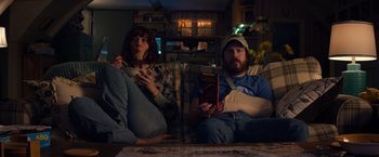 Movie still from “10 Cloverfield Lane” (2016), directed by Dan Trachtenberg – Medium shot, High angle