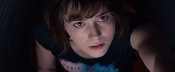 Movie still from “10 Cloverfield Lane” (2016), directed by Dan Trachtenberg – Close Up shot, Overhead angle
