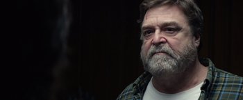 Movie still from “10 Cloverfield Lane” (2016), directed by Dan Trachtenberg – Close Up shot, Low angle