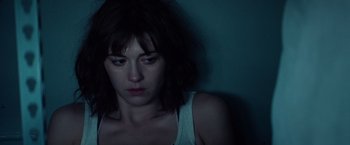 Movie still from “10 Cloverfield Lane” (2016), directed by Dan Trachtenberg – Close Up shot, High angle