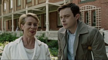 Movie still from “A Cure for Wellness” (2016), directed by Gore Verbinski – Close Up shot, Low angle