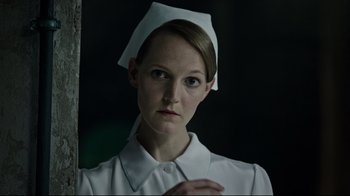 Movie still from “A Cure for Wellness” (2016), directed by Gore Verbinski – Close Up shot, Low angle
