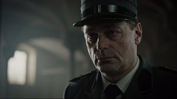 Movie still from “A Cure for Wellness” (2016), directed by Gore Verbinski – Close Up shot, Low angle