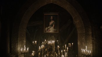 Movie still from “A Cure for Wellness” (2016), directed by Gore Verbinski – Wide shot, Low angle