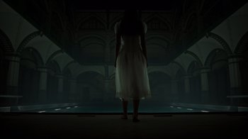 Movie still from “A Cure for Wellness” (2016), directed by Gore Verbinski – Wide shot, Low angle