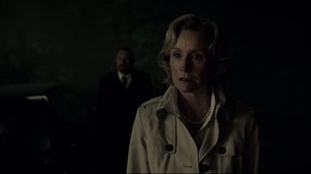 Movie still from “A Cure for Wellness” (2016), directed by Gore Verbinski – Close Up shot, Over the shoulder angle