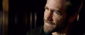 Movie still from “Ambulance” (2022), directed by Michael Bay – Close Up shot, Low angle