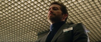 Movie still from “Ambulance” (2022), directed by Michael Bay – Close Up shot, Low angle