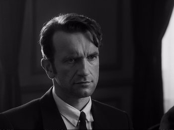 Movie still from “Cold War” (2018), directed by Pawel Pawlikowski – Close Up shot, Low angle