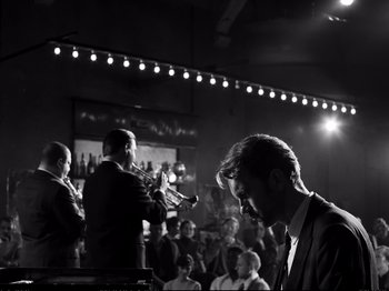 Movie still from “Cold War” (2018), directed by Pawel Pawlikowski – Medium shot, Over the shoulder angle