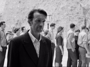 Movie still from “Cold War” (2018), directed by Pawel Pawlikowski – Medium shot, Over the shoulder angle