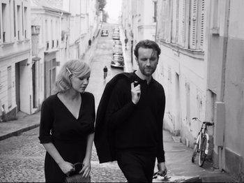 Movie still from “Cold War” (2018), directed by Pawel Pawlikowski – Medium shot, Low angle