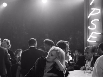 Movie still from “Cold War” (2018), directed by Pawel Pawlikowski – Medium shot, Over the shoulder angle