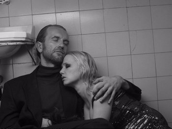 Movie still from “Cold War” (2018), directed by Pawel Pawlikowski – Medium shot, Low angle
