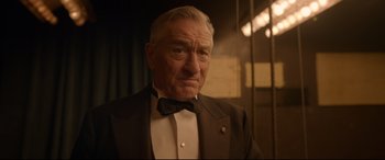 Movie still from “Amsterdam” (2022), directed by David O. Russell – Close Up shot, Low angle