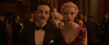 Movie still from “Amsterdam” (2022), directed by David O. Russell – Close Up shot, Low angle