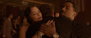 Movie still from “Amsterdam” (2022), directed by David O. Russell – Medium shot, Over the shoulder angle