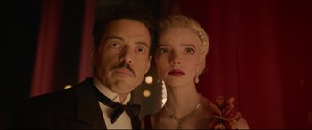 Movie still from “Amsterdam” (2022), directed by David O. Russell – Close Up shot, Low angle