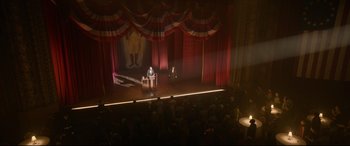 Movie still from “Amsterdam” (2022), directed by David O. Russell – Extreme Wide shot, High angle