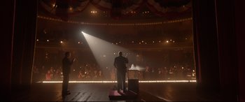 Movie still from “Amsterdam” (2022), directed by David O. Russell – Extreme Wide shot, High angle