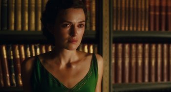Movie still from “Atonement” (2007), directed by Joe Wright – Close Up shot, Over the shoulder angle