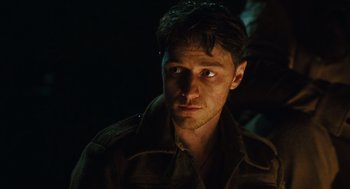 Movie still from “Atonement” (2007), directed by Joe Wright – Close Up shot, Over the shoulder angle