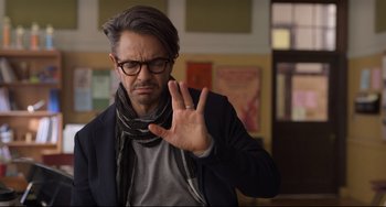 Movie still from “CODA” (2021), directed by Sian Heder – Close Up shot, Over the shoulder angle