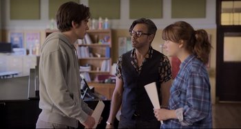 Movie still from “CODA” (2021), directed by Sian Heder – Medium shot, Over the shoulder angle