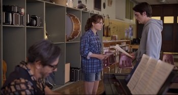 Movie still from “CODA” (2021), directed by Sian Heder – Medium shot, Over the shoulder angle