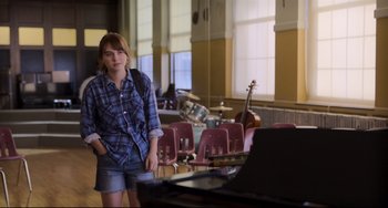 Movie still from “CODA” (2021), directed by Sian Heder – Medium shot, Over the shoulder angle