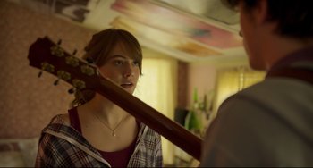 Movie still from “CODA” (2021), directed by Sian Heder – Close Up shot, Over the shoulder angle