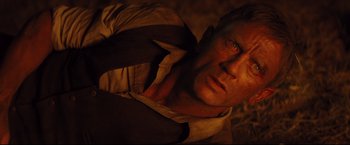 Movie still from “Cowboys & Aliens” (2011), directed by Jon Favreau – Close Up shot, High angle