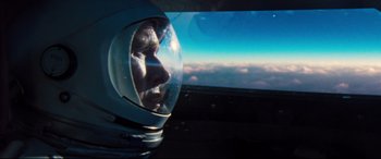 Movie still from “First Man” (2018), directed by Damien Chazelle – Medium shot, Overhead angle