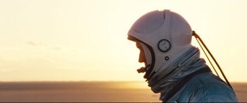 Movie still from “First Man” (2018), directed by Damien Chazelle – Close Up shot, Low angle