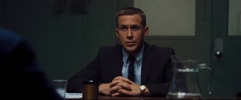 Movie still from “First Man” (2018), directed by Damien Chazelle – Close Up shot, Over the shoulder angle