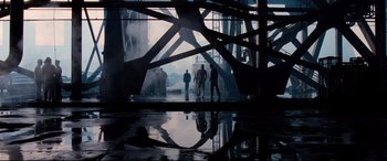 Movie still from “First Man” (2018), directed by Damien Chazelle – Extreme Wide shot, Low angle