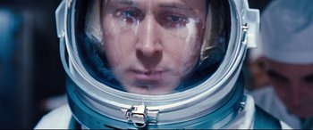 Movie still from “First Man” (2018), directed by Damien Chazelle – Close Up shot, Overhead angle