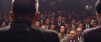 Movie still from “First Man” (2018), directed by Damien Chazelle – Medium shot, Over the shoulder angle