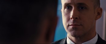 Movie still from “First Man” (2018), directed by Damien Chazelle – Close Up shot, Over the shoulder angle