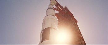 Movie still from “First Man” (2018), directed by Damien Chazelle – Extreme Wide shot, Low angle