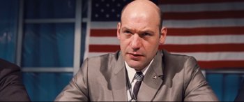 Movie still from “First Man” (2018), directed by Damien Chazelle – Close Up shot, Low angle