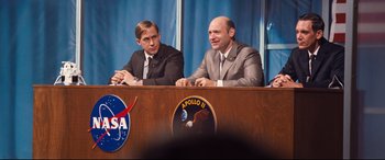 Movie still from “First Man” (2018), directed by Damien Chazelle – Medium shot, Over the shoulder angle