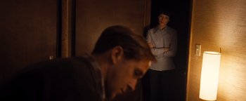 Movie still from “First Man” (2018), directed by Damien Chazelle – Medium shot, Over the shoulder angle