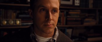 Movie still from “First Man” (2018), directed by Damien Chazelle – Close Up shot, Over the shoulder angle