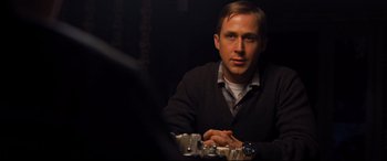 Movie still from “First Man” (2018), directed by Damien Chazelle – Close Up shot, Over the shoulder angle